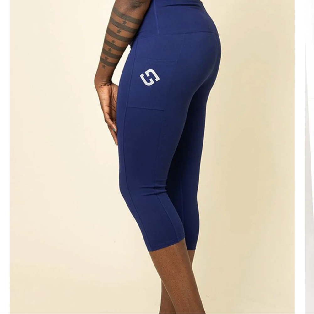 Superfit Hero Capri Leggings Cobalt